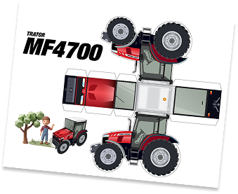 Papertoy MF4700